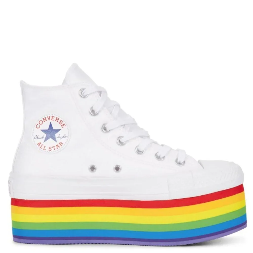 Converse x Miley Cyrus Chuck Taylor All Star Platform Hi Shoes - Picture 2 of 9